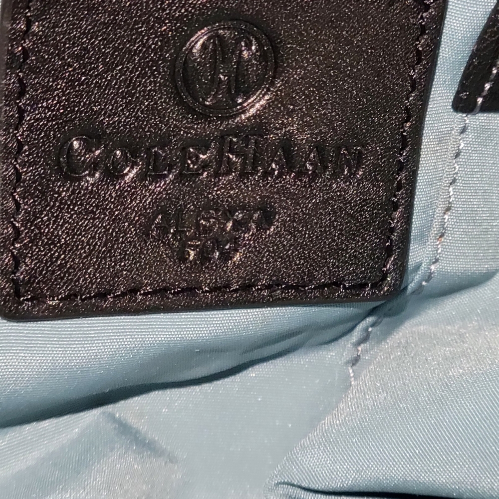 Cole Haan Black Leather Shoulder Bag - Picture 10 of 10